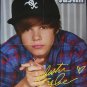 Miley Cyrus 3 POSTERS Magazine Centerfolds Lot 2324A Justin Bieber on the back