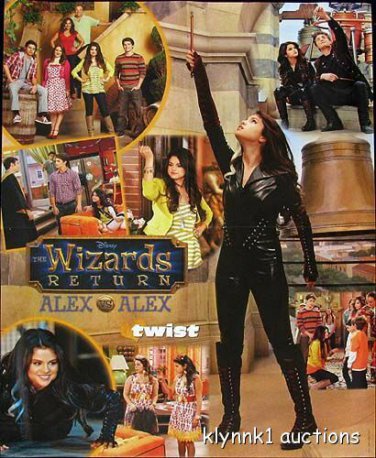 Selena Gomez Wizards 2 POSTERS Centerfolds Lot 3083A Austin Mahone on the back