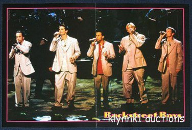 Backstreet Boys - 3 POSTERS Centerfolds Collectibles Lot 1371A OTown on back