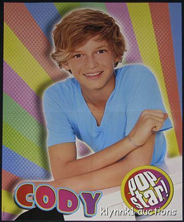 Cody Simpson - 3 POSTERS Centerfolds Lot 2023A  Justin Bieber on the back