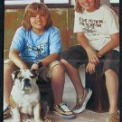 Dylan & Cole Sprouse - 2 POSTERS Magazine Centerfolds Lot 885A