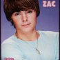 Zac Efron 3 POSTERS Centerfold Lot 677A  Miley Hannah Montana on back