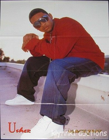 Usher - POSTER Centerfold 3306A P. Diddy P Diddy on the back