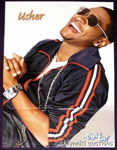 Usher - 3 Magazine Wall POSTERS Lot 236A Brian Hooks Mario Winans Chico