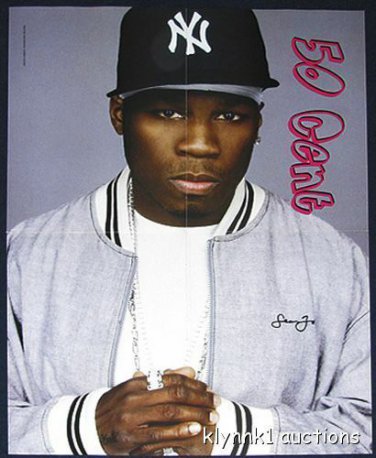 50 Cent 3 Posters Centerfolds 2157A Sexy Olivia, Danger, ATL on the back