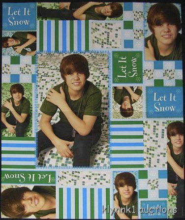 Justin Bieber - POSTER Centerfold 2457A Taylor Lautner on the back
