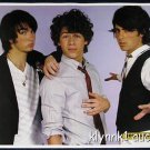 Nick Joe Jonas Brothers - 3 POSTERS Centerfolds 1897A Joe Jonas star mix on back