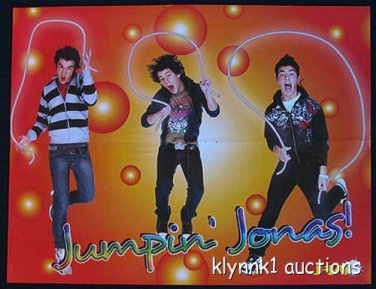 Joe Nick Kevin Jonas Brothers - POSTER Centerfold 845A Cole Sprouse on back