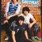 Joe Nick Jonas Brothers -2 POSTERS Centerfolds Lot 1549A Kevin Jonas on back