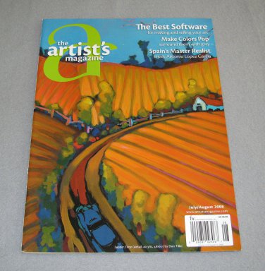 The Artist's Magazine July - August 2008 Make colors pop Poetic Landscapes