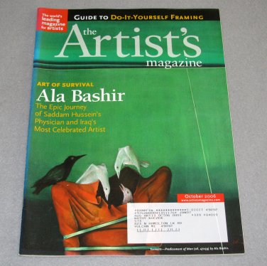 The Artist's Magazine October 2006 Do it Yourself Framing Still Life Paintings