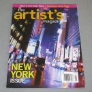 The Artist's Magazine May 2016 New York Painting the light Collage Toned Paper
