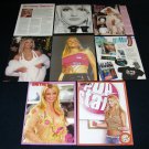 Britney Spears 16 Full Page Magazine clippings - Pinups Articles Lot B813