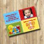 Sesame Street 1st Birthday Party PHOTO Invitation Personalized Digital Invitation