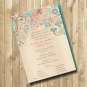 10 Paisley Bridal Shower Invitations & 10 free return address labels!