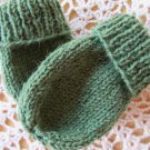 Newborn Mittens Wool Blend