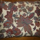 Cream with Burgandy Leaves Corn Bag Heat Pack