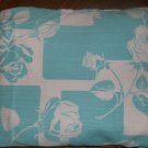 Aqua and White Floral Corn Bag Heat Pack