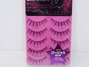 Diamond Lash #1 Gorgeous Eyes Upper Eyeline 5 pairs