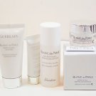 Guerlain Blanc de Perle set cleanser lotion UV Shield night cream