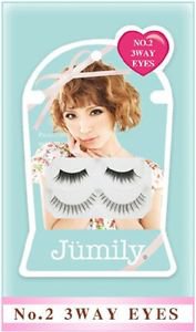 Jumily false eyelash #2 upper line two pairs Japan