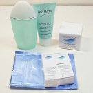 Biotherm set Aquasource cleansing gel lotion deep serum eye revitalizer mask