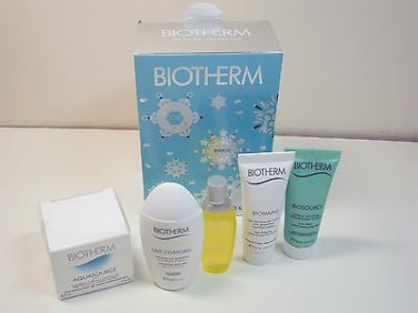 Biotherm aquasource cleanser body cream eau de toilette hand cream