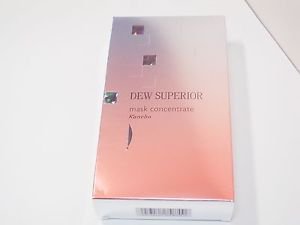 Kanebo Dew Superior Mask Concentrate 6 pieces new in box