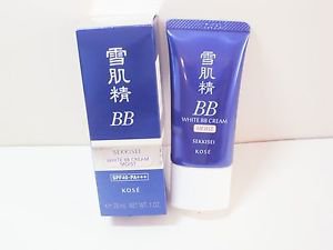 Sekkisei White BB Cream Moist 28ml new Kose #1 light ochre