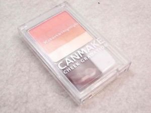 Canmake Cheek Gradation japan sealed blush #02 orange