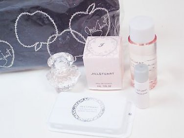 Jill Stuart set pouch jill edt cleansing oil primer powder foundation 101