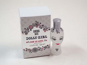 Anna Sui Dolly Girl Ooh La Love eau de toilette 0.14oz / 4ml mini boxed