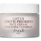 Fresh Lotus Youth Preserve Face Cream 50ml new in box