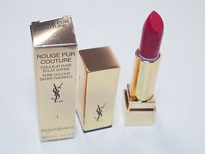 YSL Rouge Pur Couture Pure Colour Satin Radiance #1 Le Rouge Yves Saint Laurent
