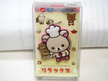 San X Rilakkuma Relax Bear Mini Mirror 4 telephone bag