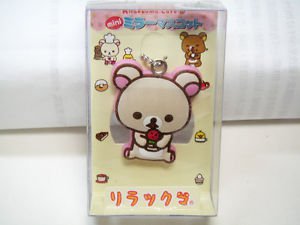 San X Rilakkuma Relax Bear Mini Mirror 1 telephone bag