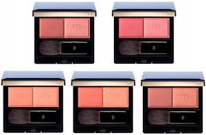 Shiseido Cle de Peau Beaute Powder Blush Duo 2015 versoin refill with case