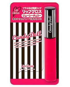 Candy Doll Lip Gloss Juicy Cherry new Dolly Wink