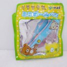 San X Rilakkuma Relax Bear Mini Ball Pen tea Blue red