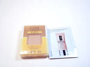 Elixir Superieur Lifting Moisture Compact OC10 REFILL w/ Clinique CC Cream
