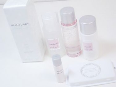 Jill Stuart set Mild UV Milk eye makeup remover primer powder foundation 101