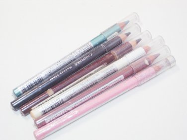 Canmake Nuance Liner x 6 eyeliner black brown pink green white