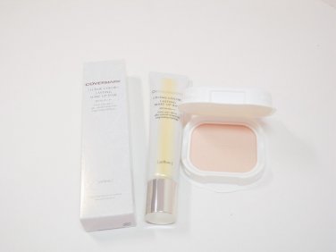 Covermark Lasting Make Up Base SPF38 30g yellow and powdery foundation YN00 case