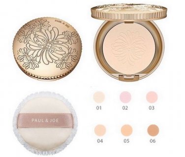 Paul & Joe Pressed Face Powder #02 refill with case
