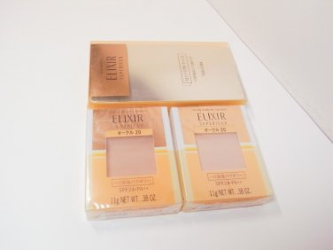 Elixir Superieur Lifting Moisture Compact OC20 x 2 free Elixir compact case