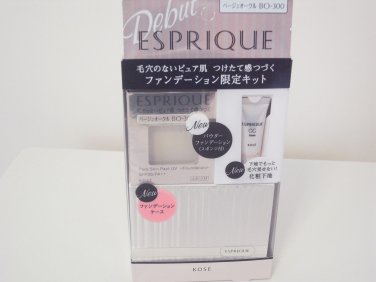 Kose Esprique Pure Skin Pact UV BO-300 Limited Edition 2017 Summer