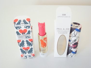 Paul & Joe Lipstick CS 104 Persian Pink with limited case CS 39