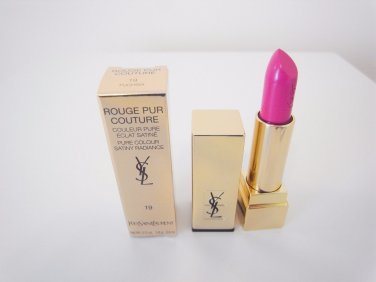 YSL Rouge Pur Couture #19 Fuchsia Yves Saint Laurent lipstick