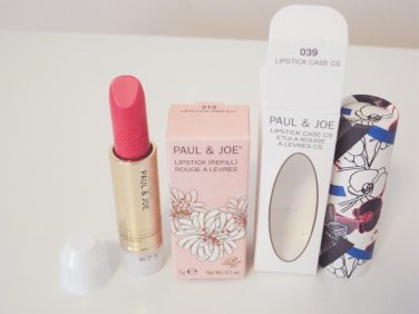 Paul & Joe Lipstick CS 213 Flower Vase with limited case CS 39