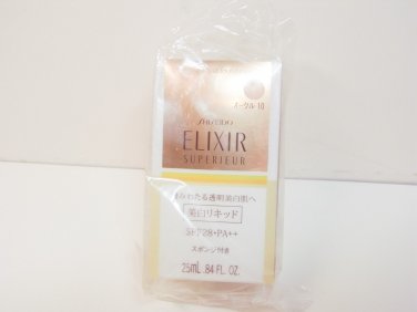 Elixir Superieur Whitening Liquid Foundation UV OC10 nib